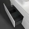 Villeroy & Boch Legato Тумба под раковину, с подсветкой, 4 выдвижных ящика, 1600 x 550 x 500 mm, Glossy White / Glossy White B764L0DH