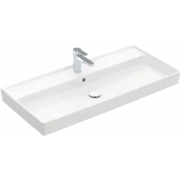 Villeroy & Boch Collaro Pаковина для установки на тумбу, 1000 x 470 x 160 mm, Альпийский белый CeramicPlus, с переливом 4A33A5R1