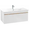 Villeroy & Boch Venticello Тумба под раковину, 1 выдвижной ящик, 953 x 420 x 502 mm, Glossy White / Glossy White A93505DH