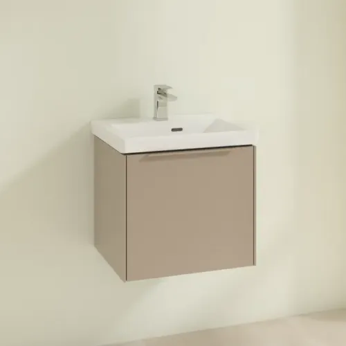 Villeroy & Boch Subway 3.0 Тумба под раковину, 1 выдвижной ящик, 473 x 429 x 408 mm, Taupe C58002VM