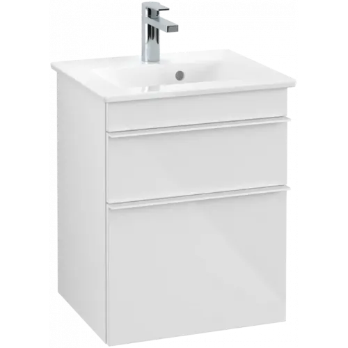 Villeroy & Boch Venticello Тумба под раковину, 2 выдвижных ящика, 466 x 590 x 425 mm, Glossy White / Glossy White A92202DH