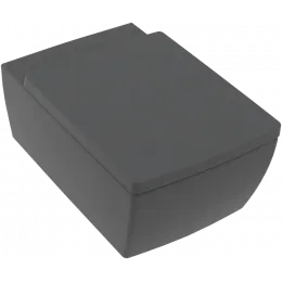 Villeroy & Boch Memento 2.0 Унитаз с открытым смывным краем, настенный, Graphite CeramicPlus 4633R0I4