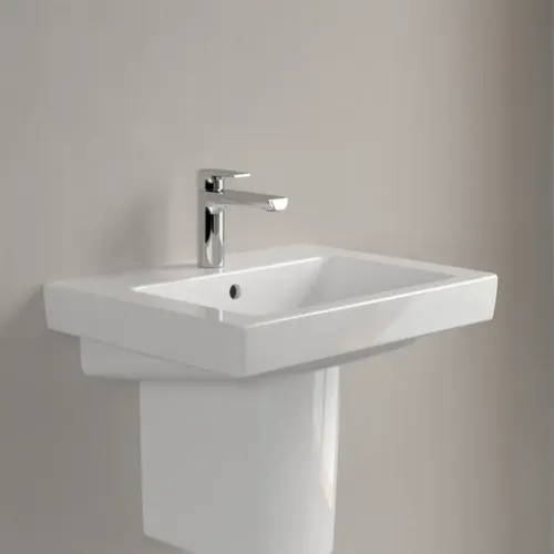 Villeroy & Boch Subway 2.0 Pаковина, 550 x 440 x 150 mm, Альпийский белый, с переливом 71135501
