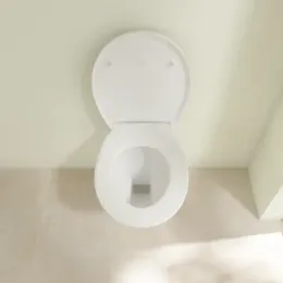 Villeroy & Boch O.novo Унитаз с открытым смывным краем Compact, Альпийский белый 7667R001