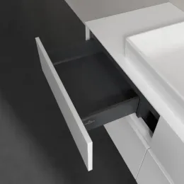 Villeroy & Boch Collaro Тумба под раковину, с подсветкой, 4 выдвижных ящика, 1200 x 548 x 500 mm, Glossy White / Glossy White C081B0DH