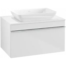 Villeroy & Boch Venticello Тумба под раковину, 1 выдвижной ящик, 757 x 436 x 502 mm, Glossy White / Glossy White A94501DH