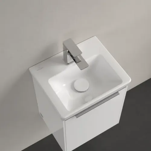 Villeroy & Boch Subway 3.0 Раковина компактная, 370 x 305 x 130 mm, Альпийский белый CeramicPlus, без перелива 437038R1