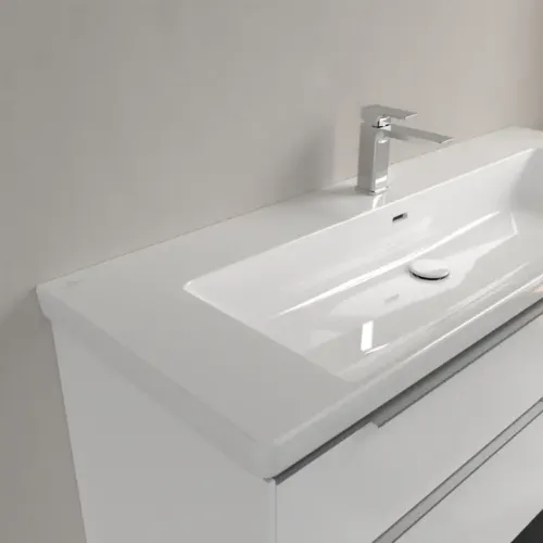 Villeroy & Boch Subway 3.0 Pаковина для установки на тумбу, 1300 x 475 x 170 mm, Альпийский белый, с переливом 4A70D501