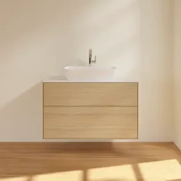 Villeroy & Boch Finion Тумба под раковину, 2 выдвижных ящика, 1000 x 603 x 501 mm, Oak Veneer F76100PC