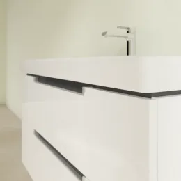 Villeroy & Boch Subway 2.0 Тумба под раковину, 2 выдвижных ящика, 987 x 520 x 449 mm, Glossy White A69700DH