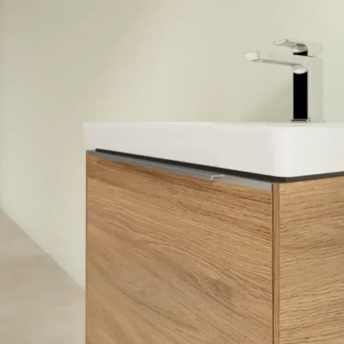 Villeroy & Boch Subway 3.0 Тумба под раковину, 1 выдвижной ящик, 523 x 429 x 448 mm, Oak Kansas C57900RH