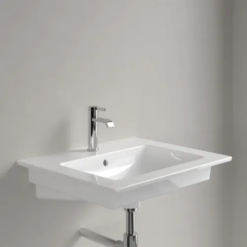 Villeroy & Boch Venticello Pаковина, 600 x 500 x 165 mm, Альпийский белый, с переливом, шлифованный 4124G601