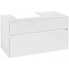 Villeroy & Boch Collaro Тумба под раковину, 2 выдвижных ящика, 1000 x 548 x 500 mm, Glossy White / Glossy White C01400DH