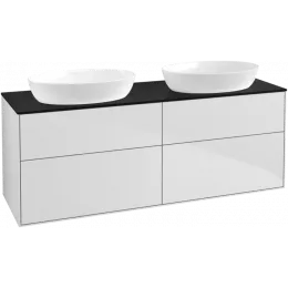 Villeroy & Boch Finion Тумба под раковину, 4 выдвижных ящика, 1600 x 603 x 501 mm, White Matt Lacquer FA8200MT