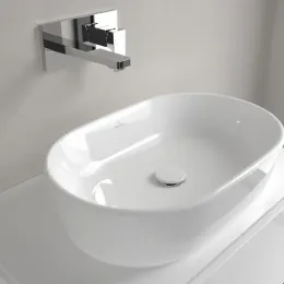 Villeroy & Boch Architectura Раковина для установки на столешницу, 600 x 400 x 155 mm, Альпийский белый, без перелива 5A266101