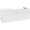 Villeroy & Boch Collaro Тумба под раковину, 4 выдвижных ящика, 1400 x 548 x 500 mm, Glossy White / Glossy White C09000DH