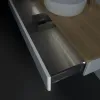 Villeroy & Boch Antao Тумба под раковину, с подсветкой, 1 выдвижной ящик, 1200 x 190 x 500 mm, лицевая поверхность без текстурированной отделки, Glossy White Lacquer / Honey Oak L10051GF