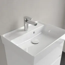 Villeroy & Boch Collaro Раковина компактная, 500 x 400 x 150 mm, Альпийский белый, с переливом 43345001