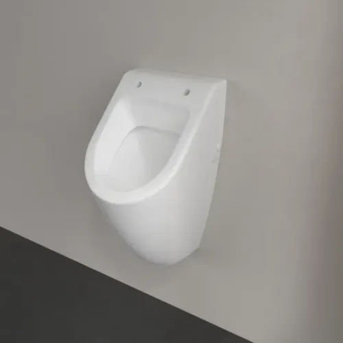 Villeroy & Boch Subway Писсуар, с отверстиями для крепежа крышки, Скрытый подвод воды, 285 x 315 mm, Альпийский белый 75130101