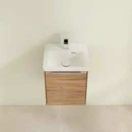 Villeroy & Boch Subway 3.0 Тумба под раковину, 1 дверь, 351 x 429 x 309 mm, Oak Kansas C58400RH