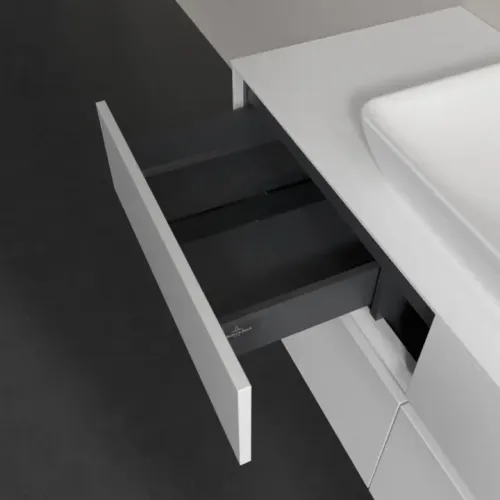 Villeroy & Boch Collaro Тумба под раковину, 4 выдвижных ящика, 1200 x 548 x 500 mm, Glossy White / Glossy White C11200DH