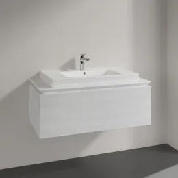 Villeroy & Boch Legato Тумба под раковину, 1 выдвижной ящик, 1000 x 380 x 500 mm, White Wood / White Wood B69400E8