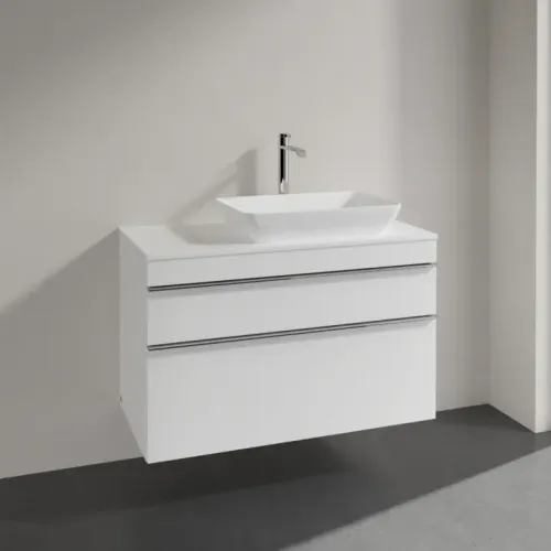 Villeroy & Boch Venticello Тумба под раковину, 2 выдвижных ящика, 957 x 606 x 502 mm, Glossy White / Glossy White A94301DH