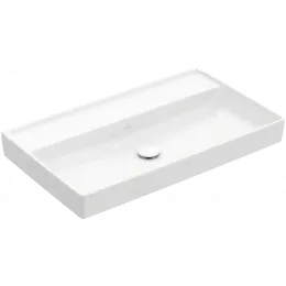 Villeroy & Boch Collaro Pаковина для установки на тумбу, 800 x 465 x 160 mm, Альпийский белый, без перелива 4A338301