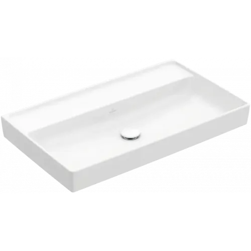 Villeroy & Boch Collaro Pаковина для установки на тумбу, 800 x 465 x 160 mm, Альпийский белый, без перелива 4A338301