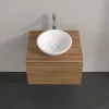Villeroy & Boch Legato Тумба под раковину, 1 выдвижной ящик, 600 x 380 x 500 mm, Oak Kansas / Oak Kansas B56700RH