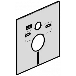 Villeroy & Boch Аксессуары Комплект звукоизоляции, 4 x 490 x 425 mm 92228700