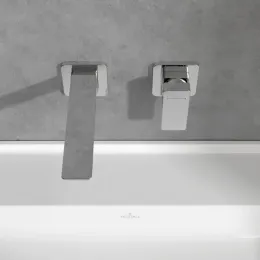 Villeroy & Boch Subway 3.0 Смеситель для раковины однорычажный без Выдвижной механизм слива, Хром TVW11200700061