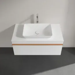 Villeroy & Boch Venticello Тумба под раковину, 1 выдвижной ящик, 957 x 436 x 502 mm, Glossy White / Glossy White A94605DH