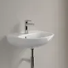 Villeroy & Boch O.novo Раковина компактная, 500 x 380 x 160 mm, Альпийский белый, с переливом 43405001