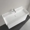 Villeroy & Boch Collaro Pаковина для установки на тумбу, 1000 x 470 x 160 mm, Альпийский белый CeramicPlus, с переливом 4A33A5R1