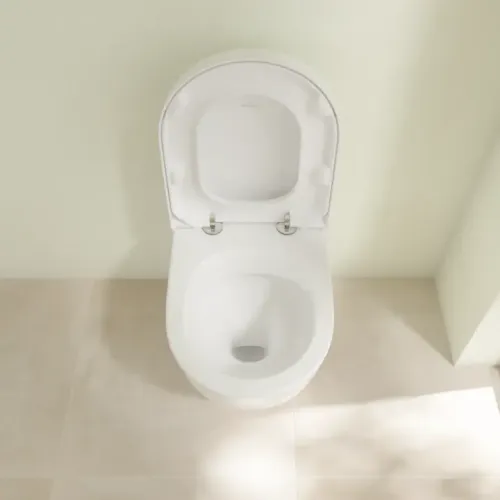 Villeroy & Boch Subway 2.0 Унитаз с открытым смывным краем, напольный, Альпийский белый 5602R001