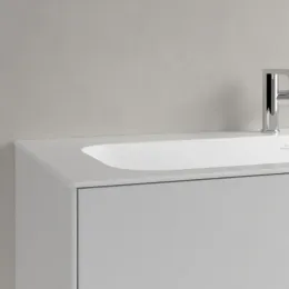 Villeroy & Boch Finion Pаковина для установки на тумбу, 1200 x 500 x 160 mm, Stone White CeramicPlus, со скрытым переливом, нешлифованный 4164CBRW