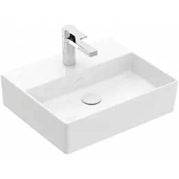 Villeroy & Boch Memento 2.0 Pаковина, 500 x 420 x 140 mm, Альпийский белый, без перелива, шлифованный 4A225L01