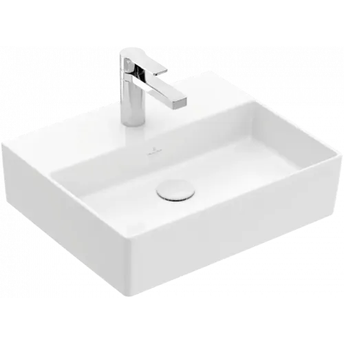 Villeroy & Boch Memento 2.0 Pаковина, 500 x 420 x 140 mm, Альпийский белый, без перелива, шлифованный 4A225L01