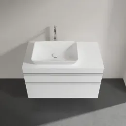 Villeroy & Boch Venticello Тумба под раковину, 2 выдвижных ящика, 957 x 606 x 502 mm, Glossy White / Glossy White A94201DH