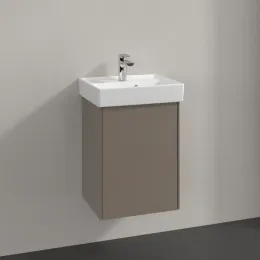 Villeroy & Boch Collaro Тумба под раковину, 1 дверь, 410 x 546 x 344 mm, Truffle Grey C00501VG