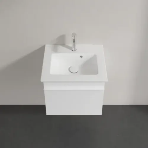 Villeroy & Boch Venticello Тумба под раковину, 1 выдвижной ящик, 466 x 420 x 425 mm, Glossy White / Glossy White A93102DH