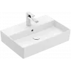 Villeroy & Boch Memento 2.0 Pаковина, 600 x 420 x 135 mm, Stone White CeramicPlus, с переливом 4A2260RW