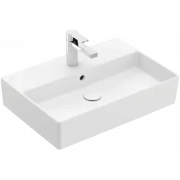 Villeroy & Boch Memento 2.0 Pаковина, 600 x 420 x 135 mm, Stone White CeramicPlus, с переливом 4A2260RW