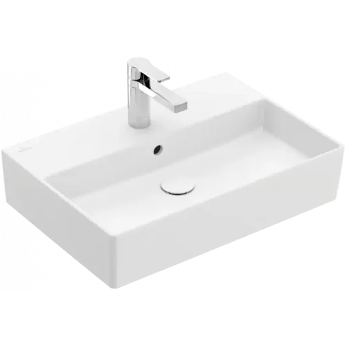 Villeroy & Boch Memento 2.0 Pаковина, 600 x 420 x 135 mm, Stone White CeramicPlus, с переливом 4A2260RW