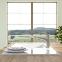 Villeroy & Boch Junis Shower Однорычажный смеситель для мойки Однорычажный смеситель для мойки, выкл Нержавеющая сталь, Сплошная нержавеющая сталь 928100LC