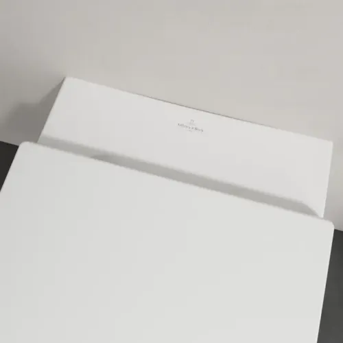 Villeroy & Boch Venticello Унитаз с открытым смывным краем, настенный, Stone White CeramicPlus 4611R0RW