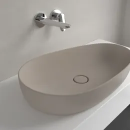 Villeroy & Boch Antao Раковина для установки на столешницу, 650 x 400 x 146 mm, Almond CeramicPlus, без перелива 4A7465AM