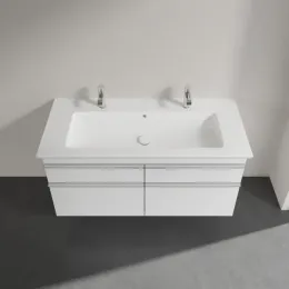 Villeroy & Boch Venticello Тумба под раковину, 4 выдвижных ящика, 1153 x 590 x 502 mm, Glossy White / Glossy White A92901DH