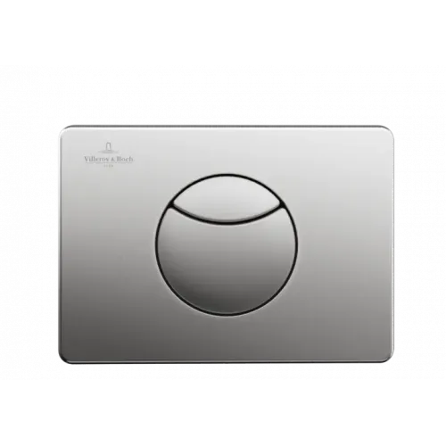 Villeroy & Boch ViConnect Системы ИНСТАЛЛЯЦИИ Kлавиша смыва viconnect 100M, Смыв с 2 объемами, Stainless steel 922485LC
